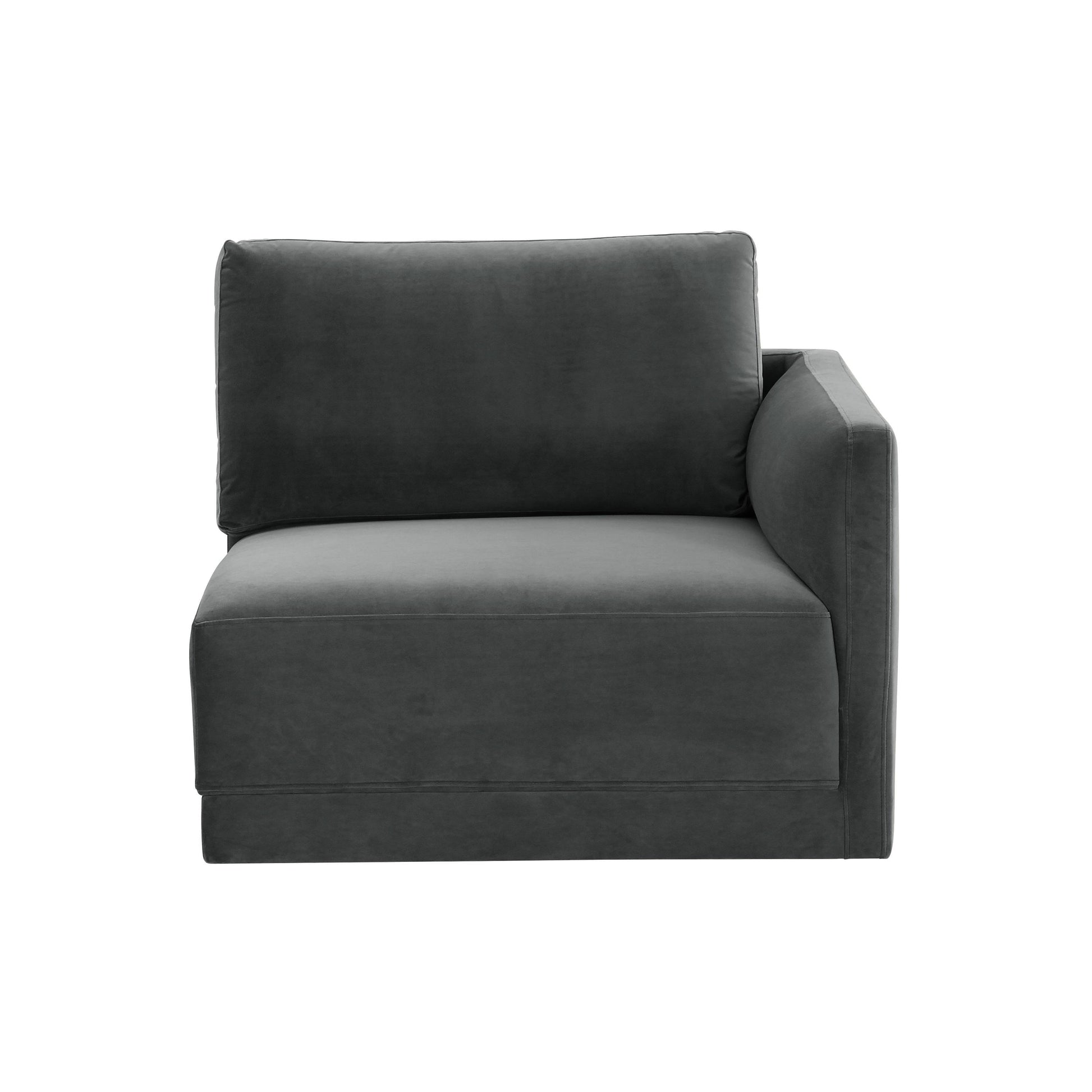 Willow Velvet Modular Raf Corner Chair Ren L03120 Rc