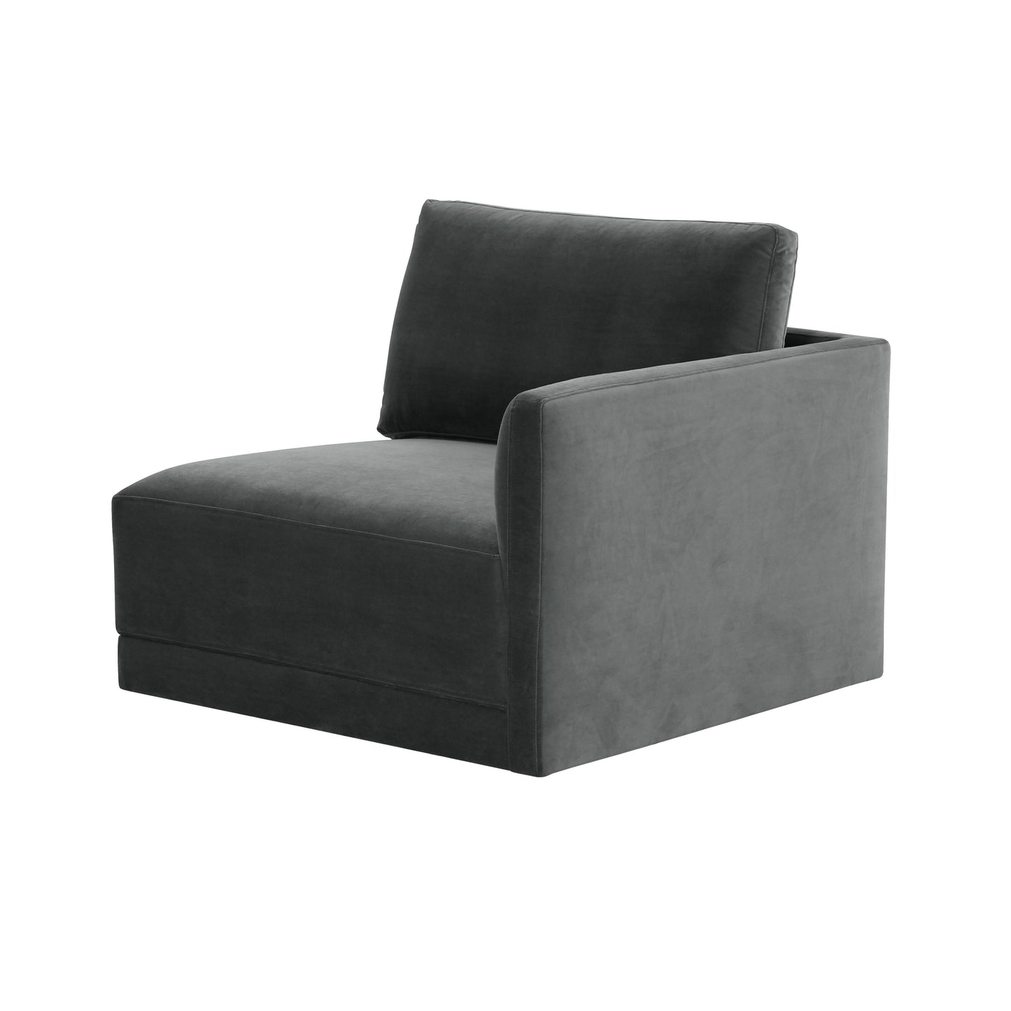 Willow Velvet Modular Raf Corner Chair Ren L03120 Rc