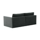 Willow 74 Velvet Modular Loveseat Ren L03152