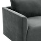 Willow 74 Velvet Modular Loveseat Ren L03152