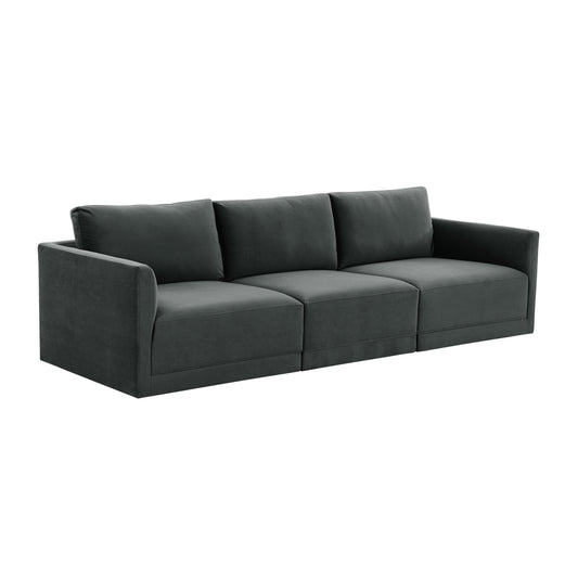 Willow 105 Velvet Modular Sofa Ren L03123