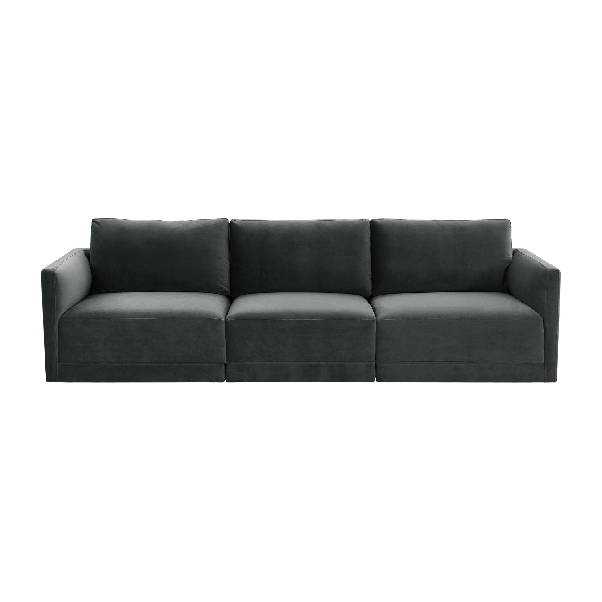 Willow 105 Velvet Modular Sofa Ren L03123