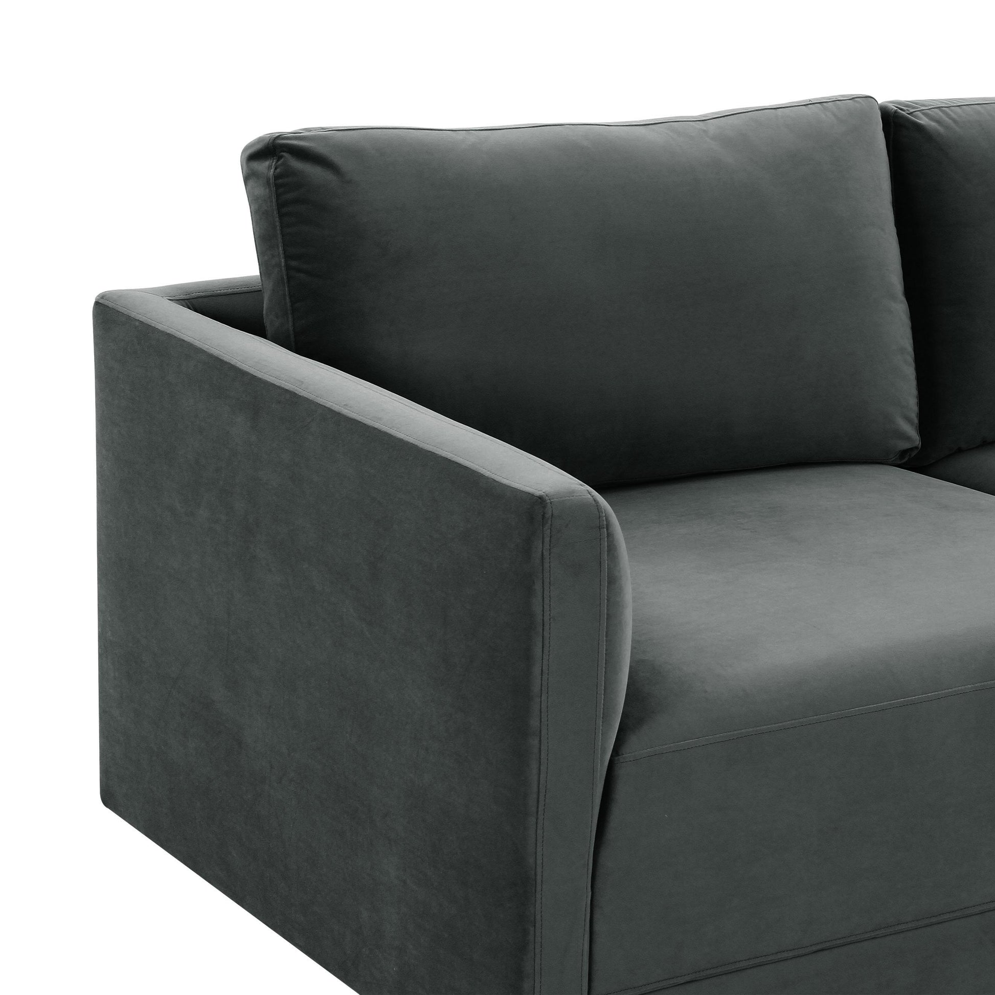 Willow 105 Velvet Modular Sofa Ren L03153