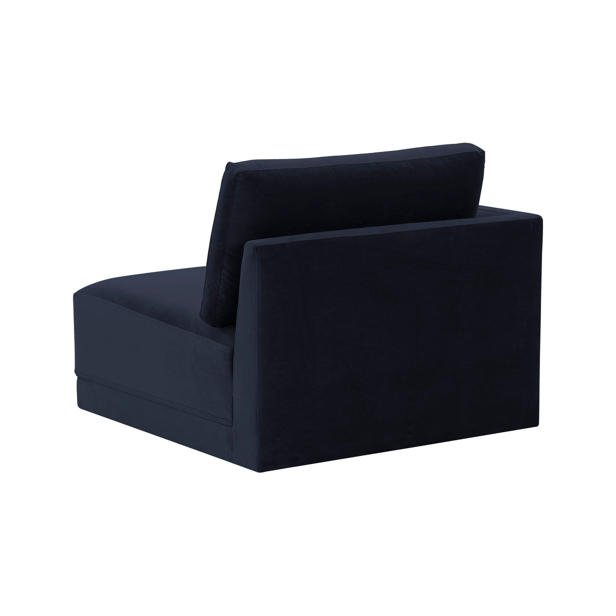 Willow Navy Performance Velvet Modular LAF Corner Chair by TOV Furniture – photo 5 of 6