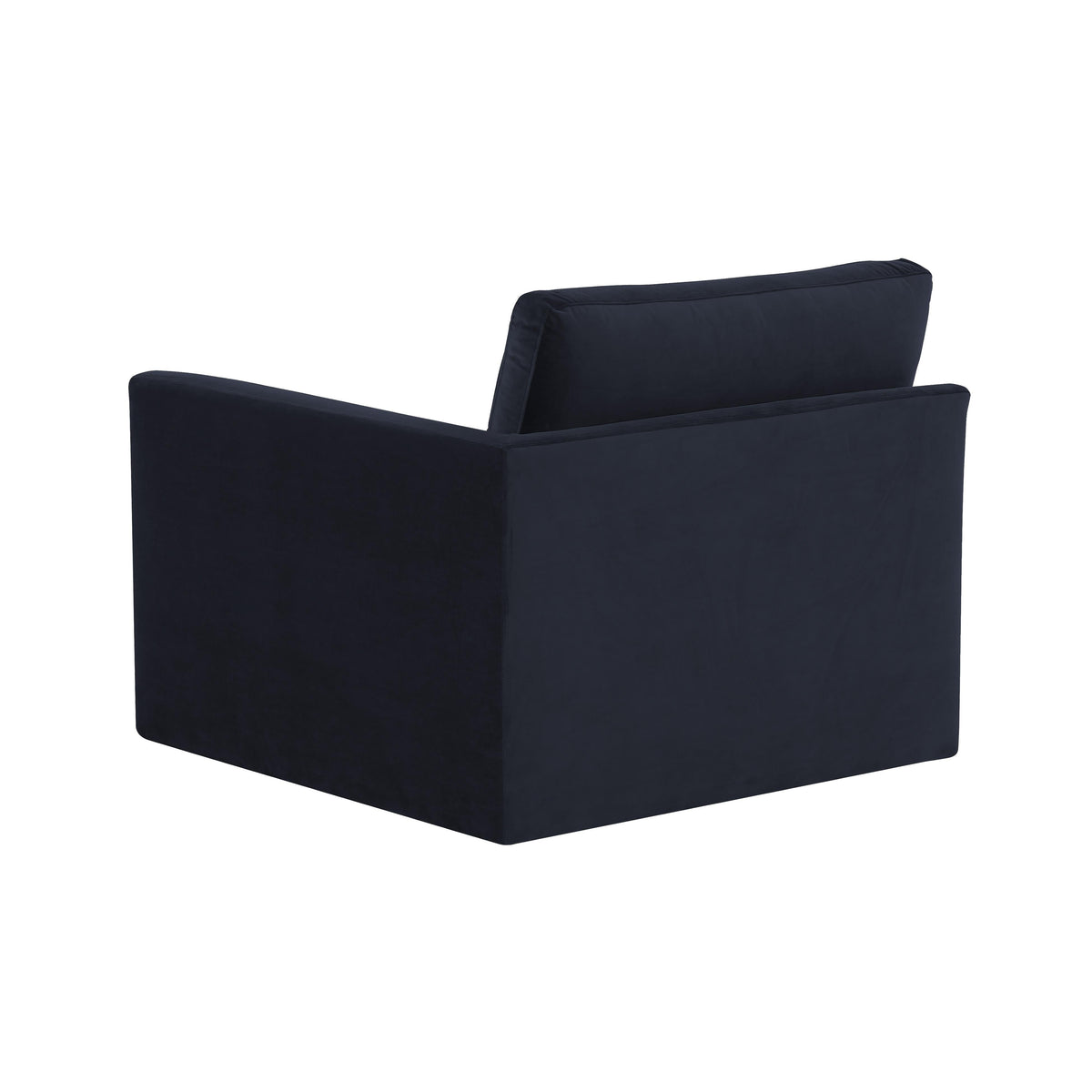 Willow Navy Performance Velvet Modular RAF Corner Chair by TOV Furniture – photo 5 of 6