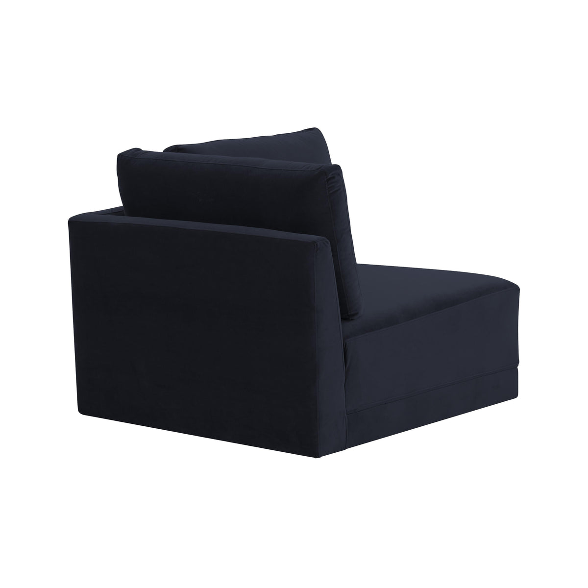 Willow Navy Performance Velvet Modular Corner Chair by TOV Furniture – photo 3 of 7