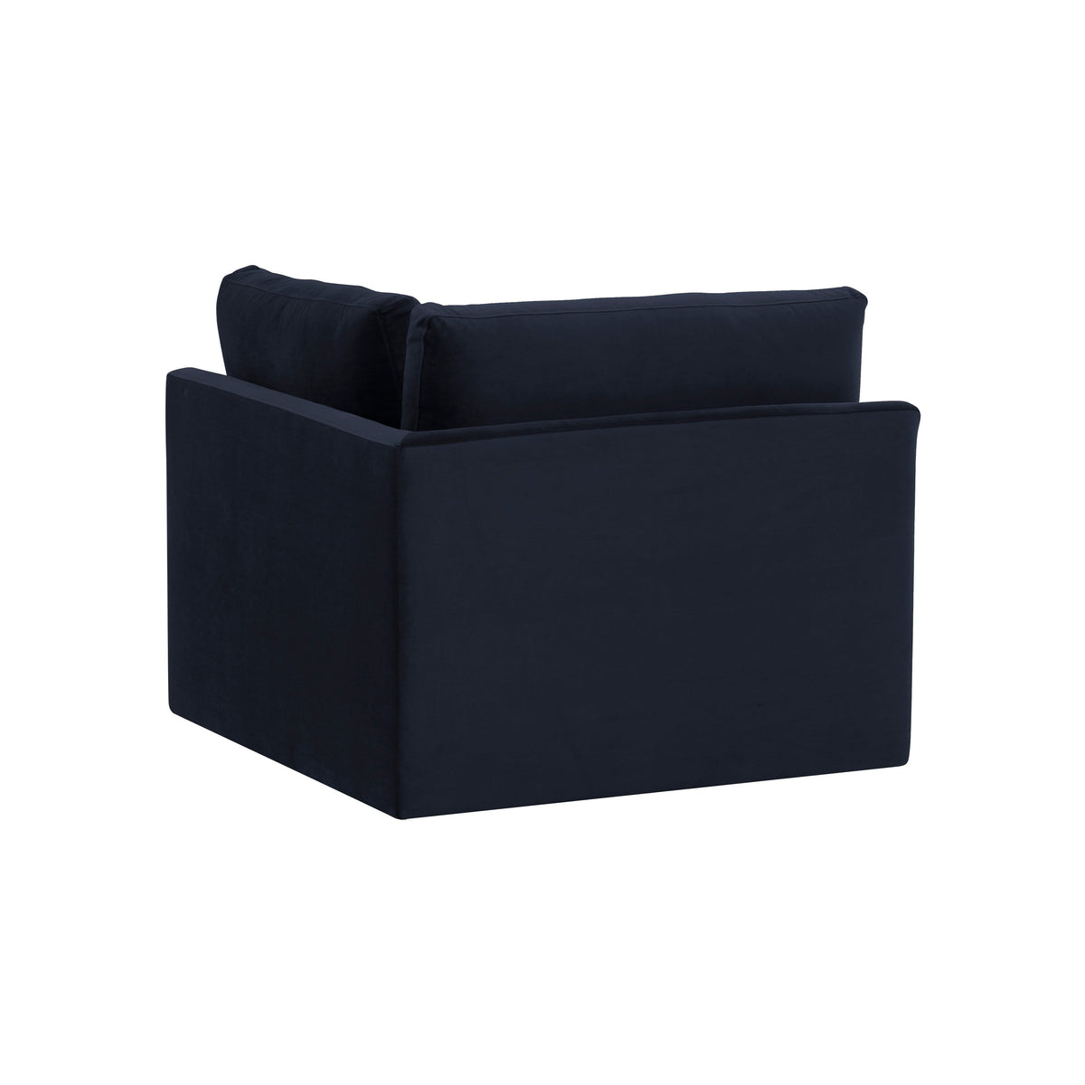 Willow Navy Performance Velvet Modular Corner Chair by TOV Furniture – photo 6 of 7