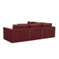 Willow 5 Piece Velvet Modular L Sectional Ren L03120 Sec3