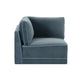 Willow Velvet Modular Corner Chair Ren L03140 W