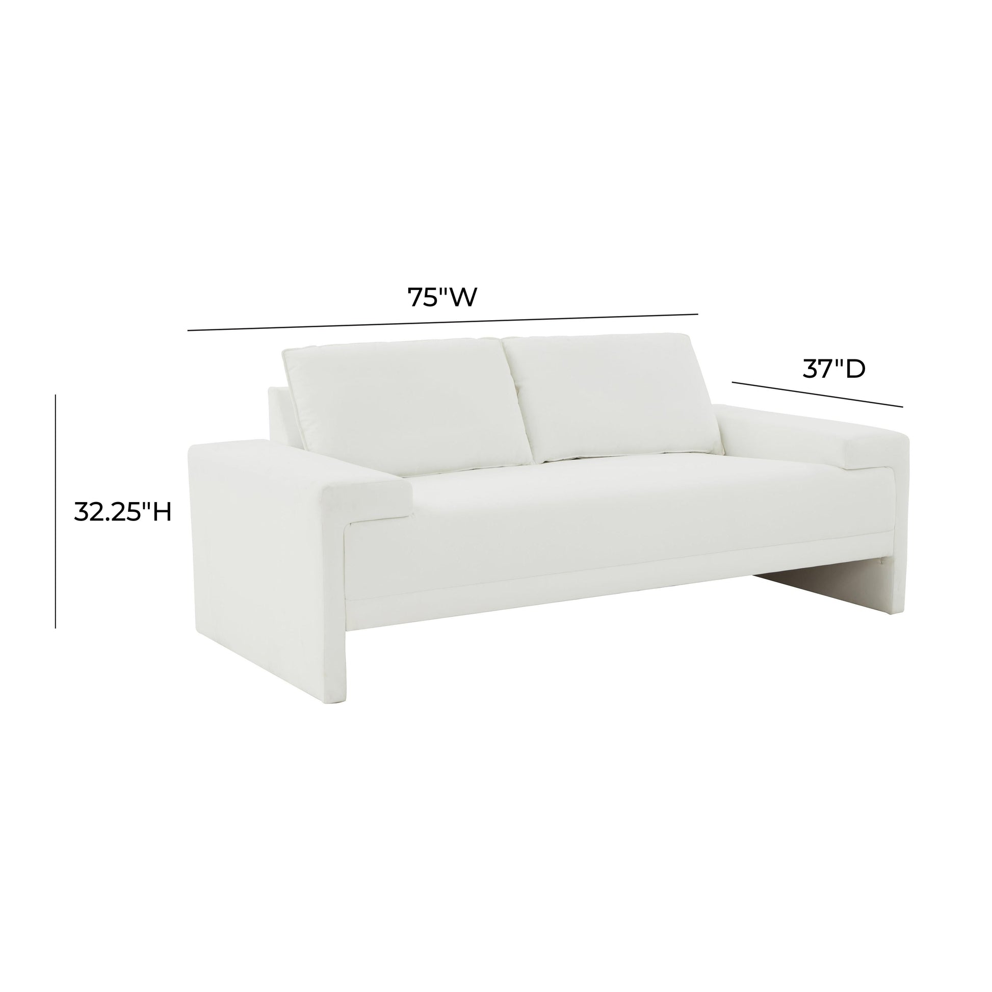 Maeve 75 Upholstered Loveseat Ren L04022