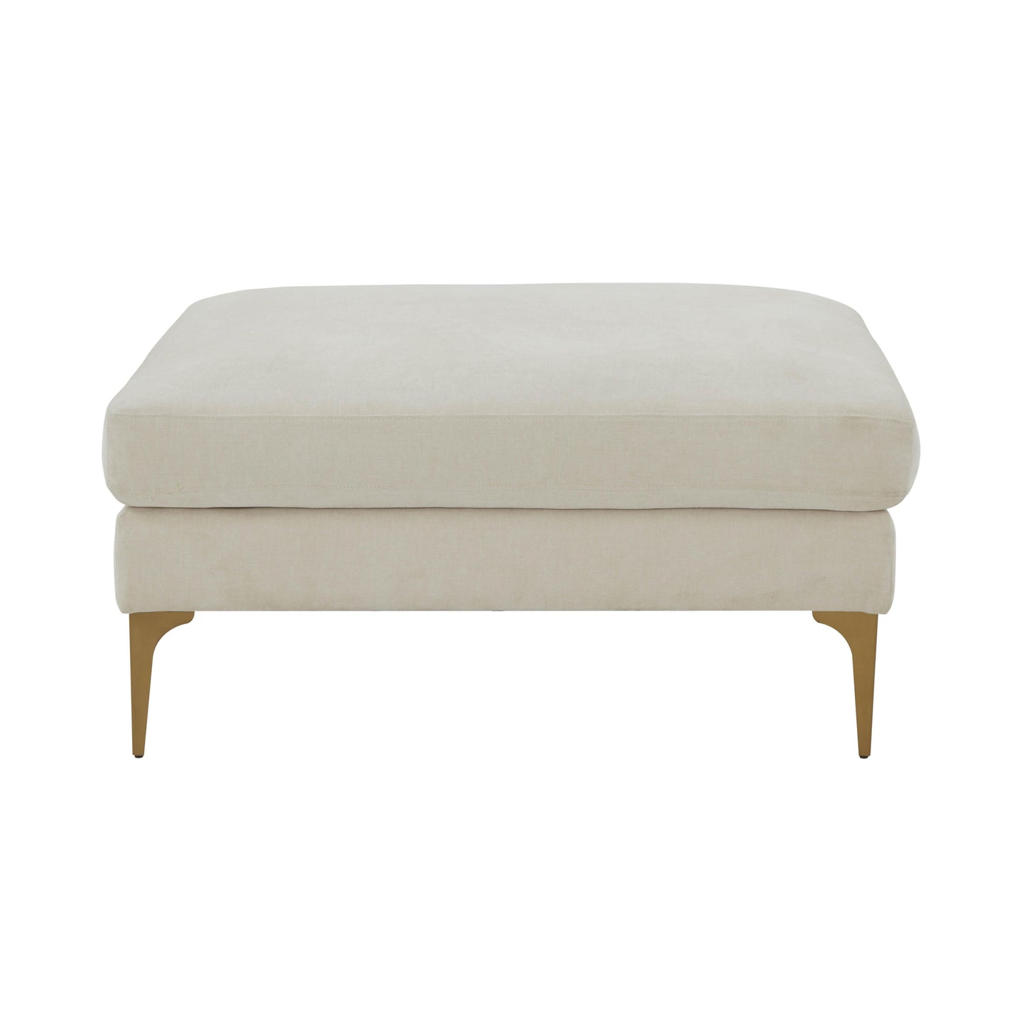 Serena Velvet Ottoman Ren L05121