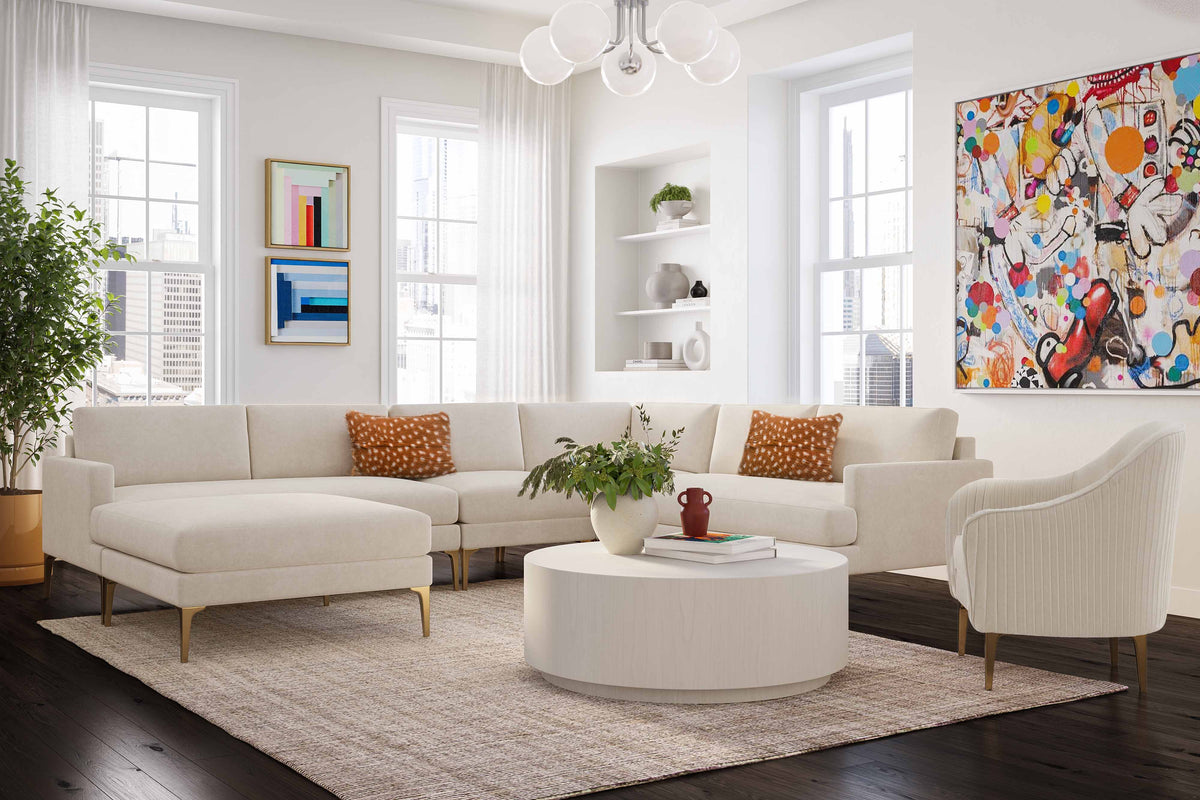 Serena Performance Velvet Accent Chair by TOV Furniture – room view