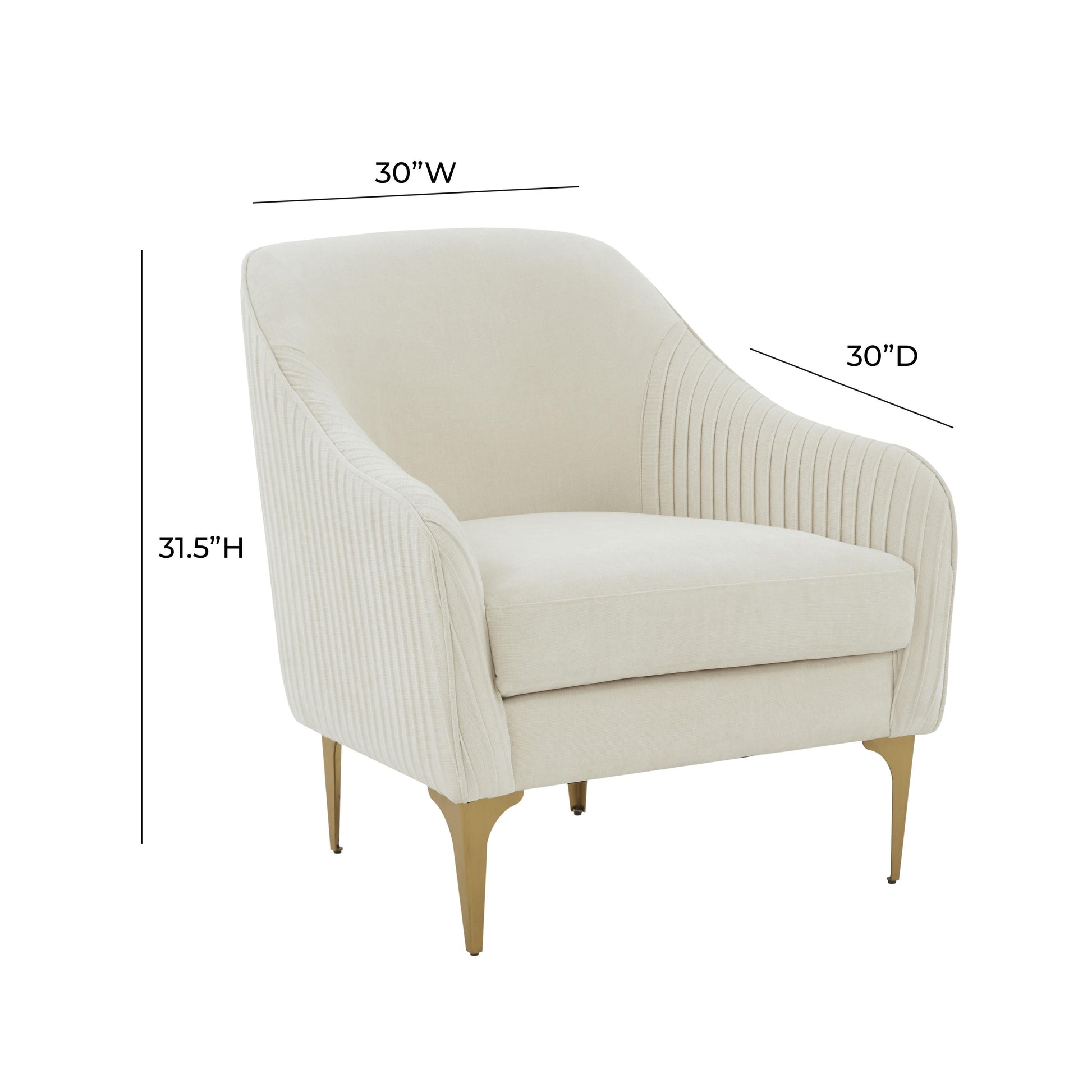 Serena Velvet Accent Chair Ren L05132