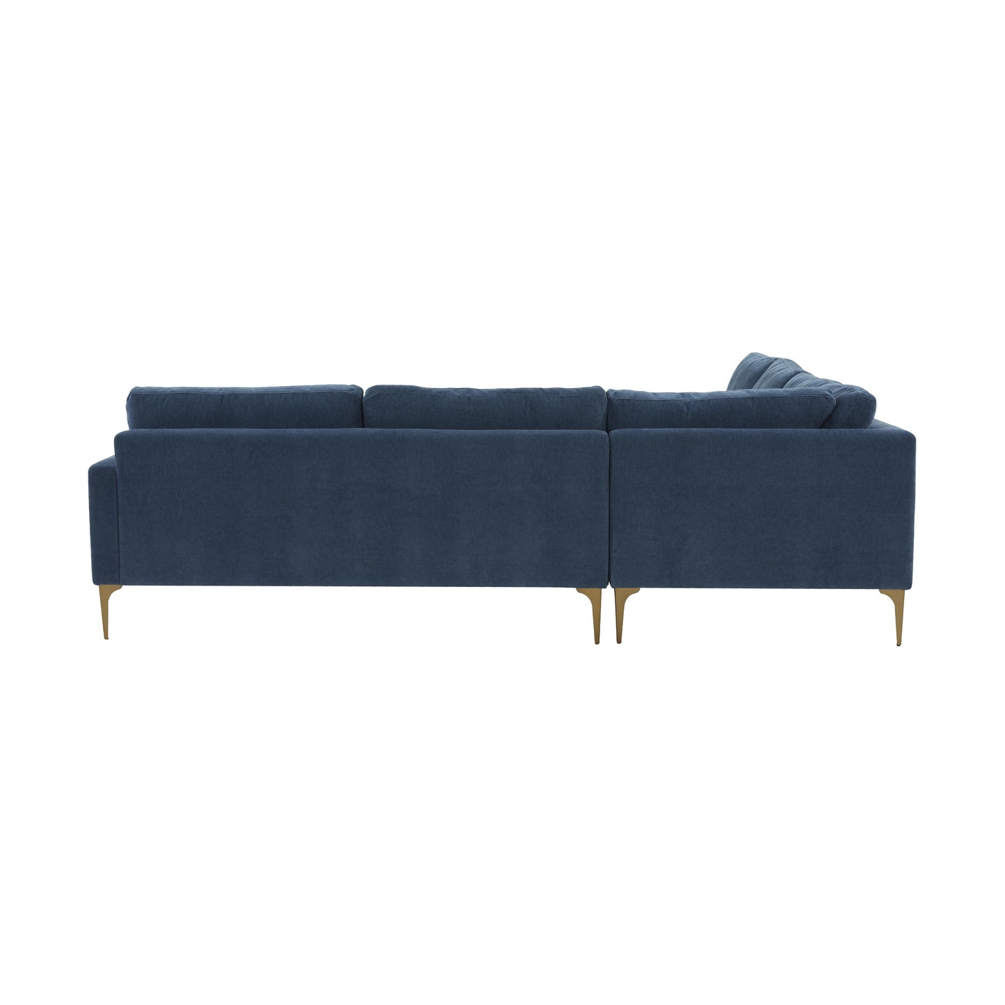 Serena 3 Piece Velvet L Sectional Ren L05120 Sec
