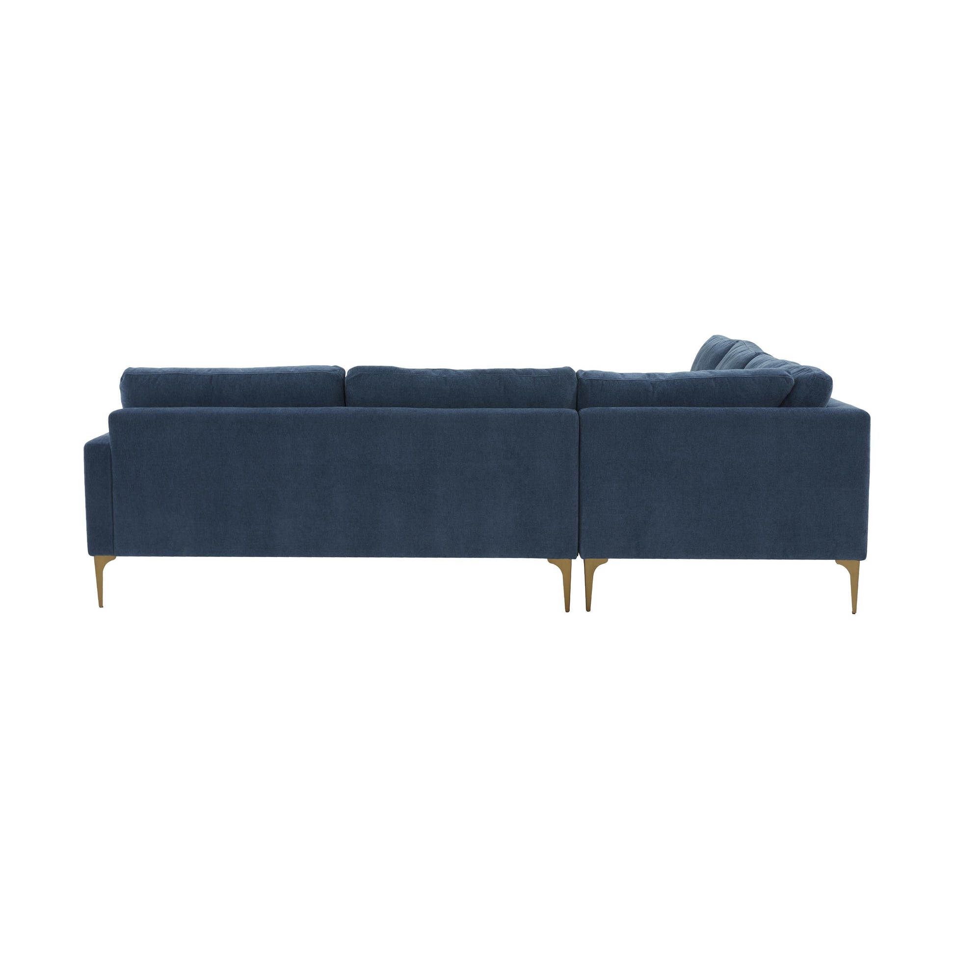 Serena 3 Piece Velvet L Sectional Ren L05110 Sec
