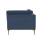Serena Velvet Modular Corner Seat Ren L05130 W