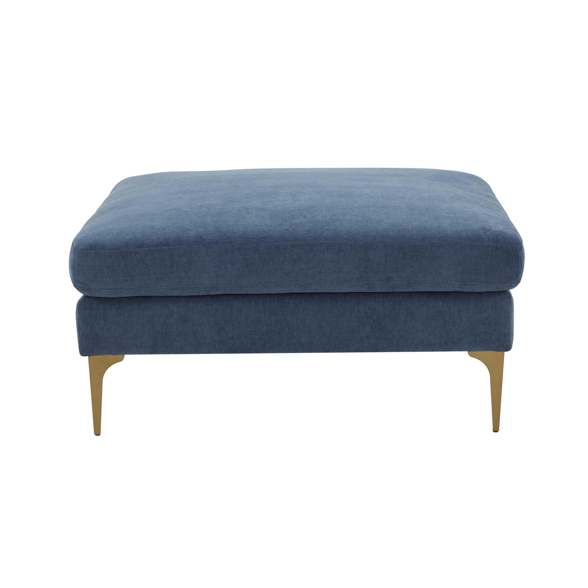 Serena Velvet Ottoman Ren L05111
