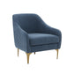Serena Velvet Accent Chair Ren L05122