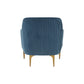 Serena Velvet Accent Chair Ren L05112