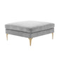 Serena Velvet Ottoman Ren L05131