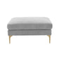 Serena Velvet Ottoman Ren L05131