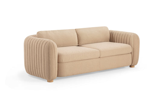 Porto 90 Honey Boucle Sofa Ren L1303