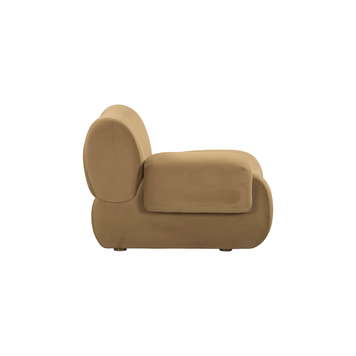 Zenith Performance Velvet Modular Corner Chair in LAF by TOV Furniture – photo 5 of 7