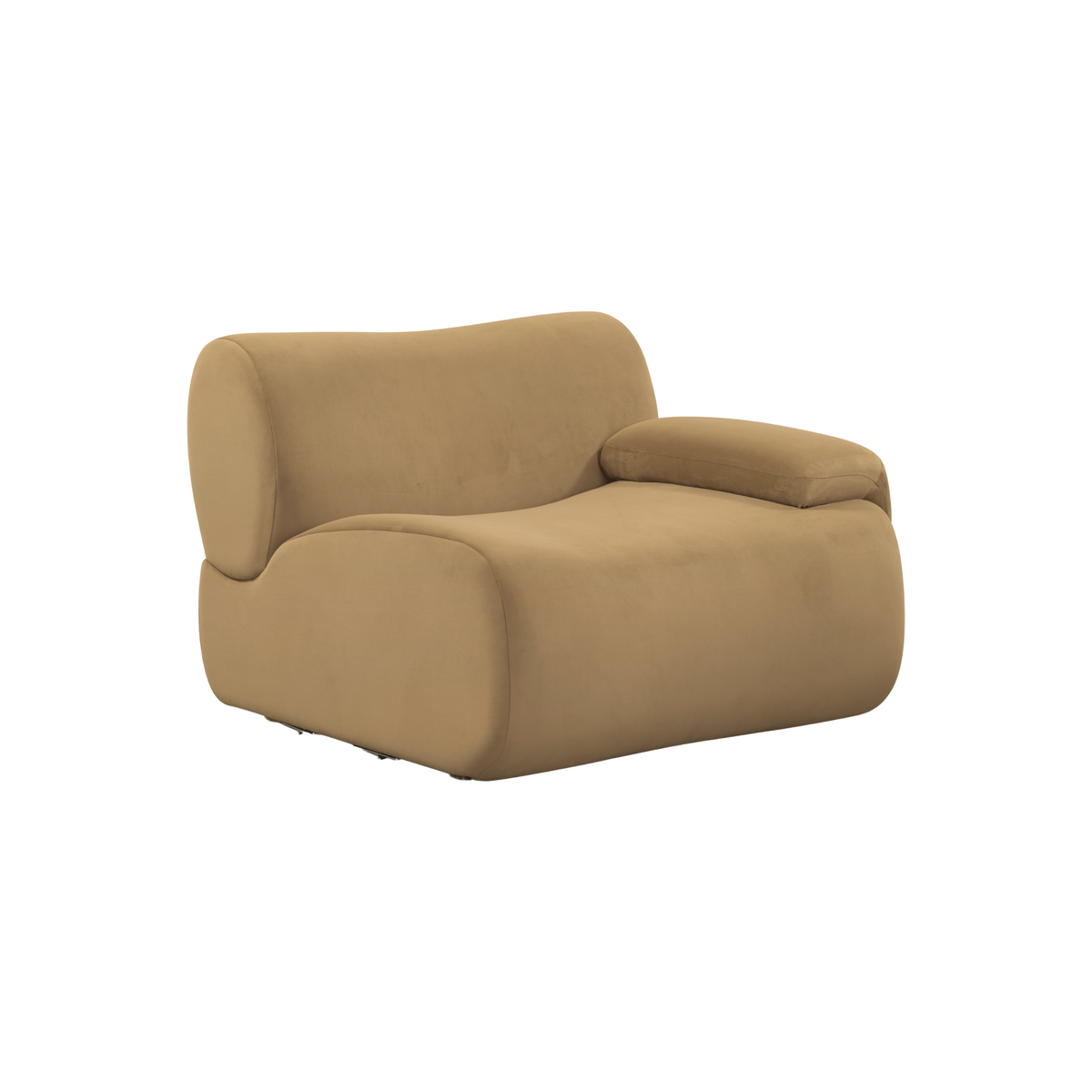 Zenith Performance Velvet Modular Corner Chair in RAF by TOV Furniture – photo 1 of 8