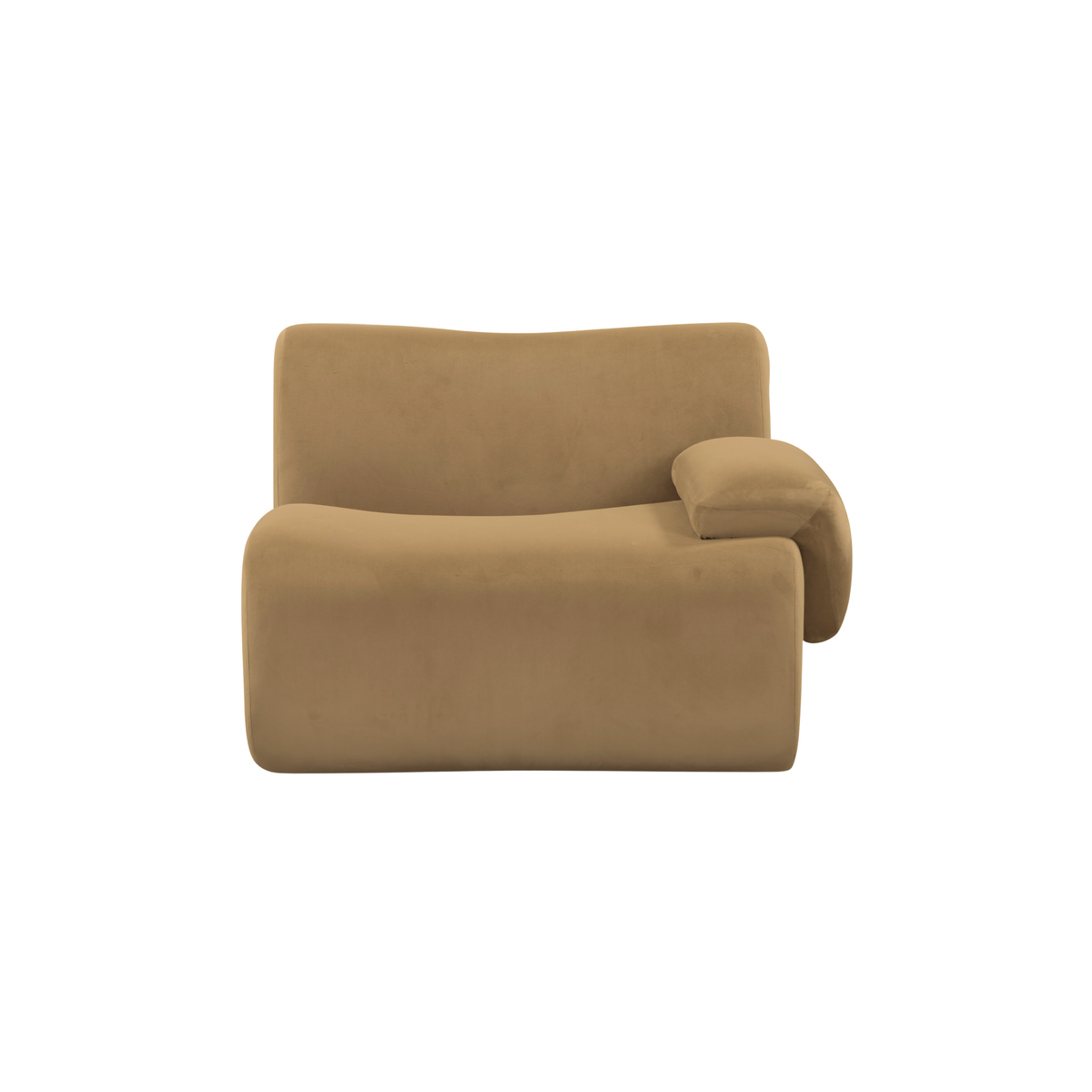 Zenith Performance Velvet Modular Corner Chair in RAF by TOV Furniture – photo 3 of 8