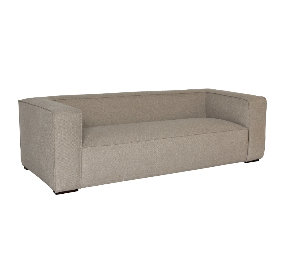 Aurora Rosewood Heavy Basketweave Sofa by TOV Furniture – photo 1 of 2
