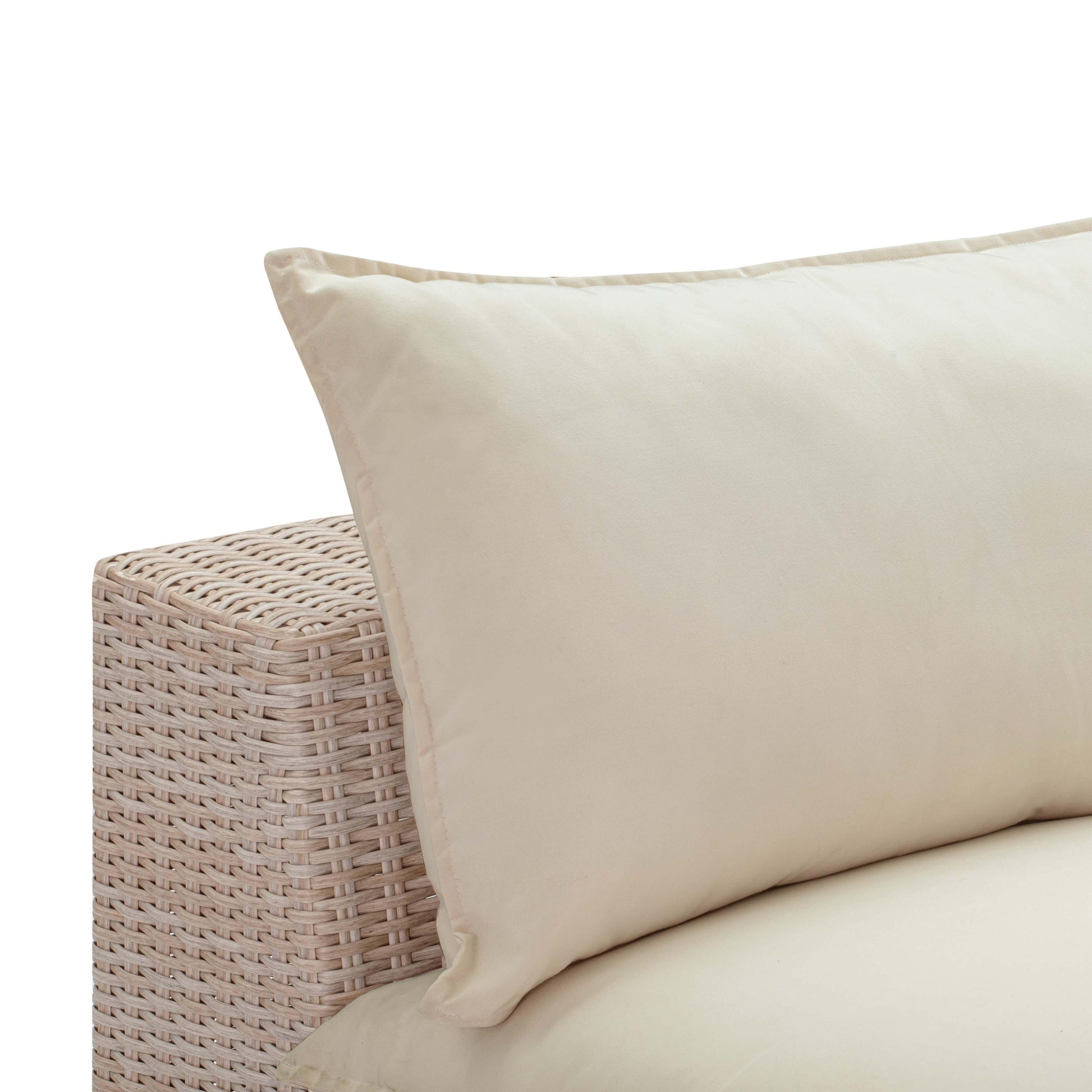 Cali Natural Wicker Outdoor Armless Chair Ren O11163 Ac