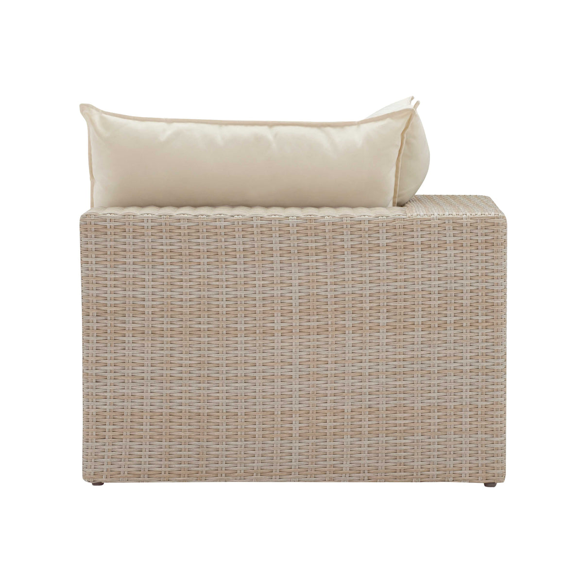 Cali Natural Wicker Outdoor Corner Chair by TOV Furniture – photo 7 of 9