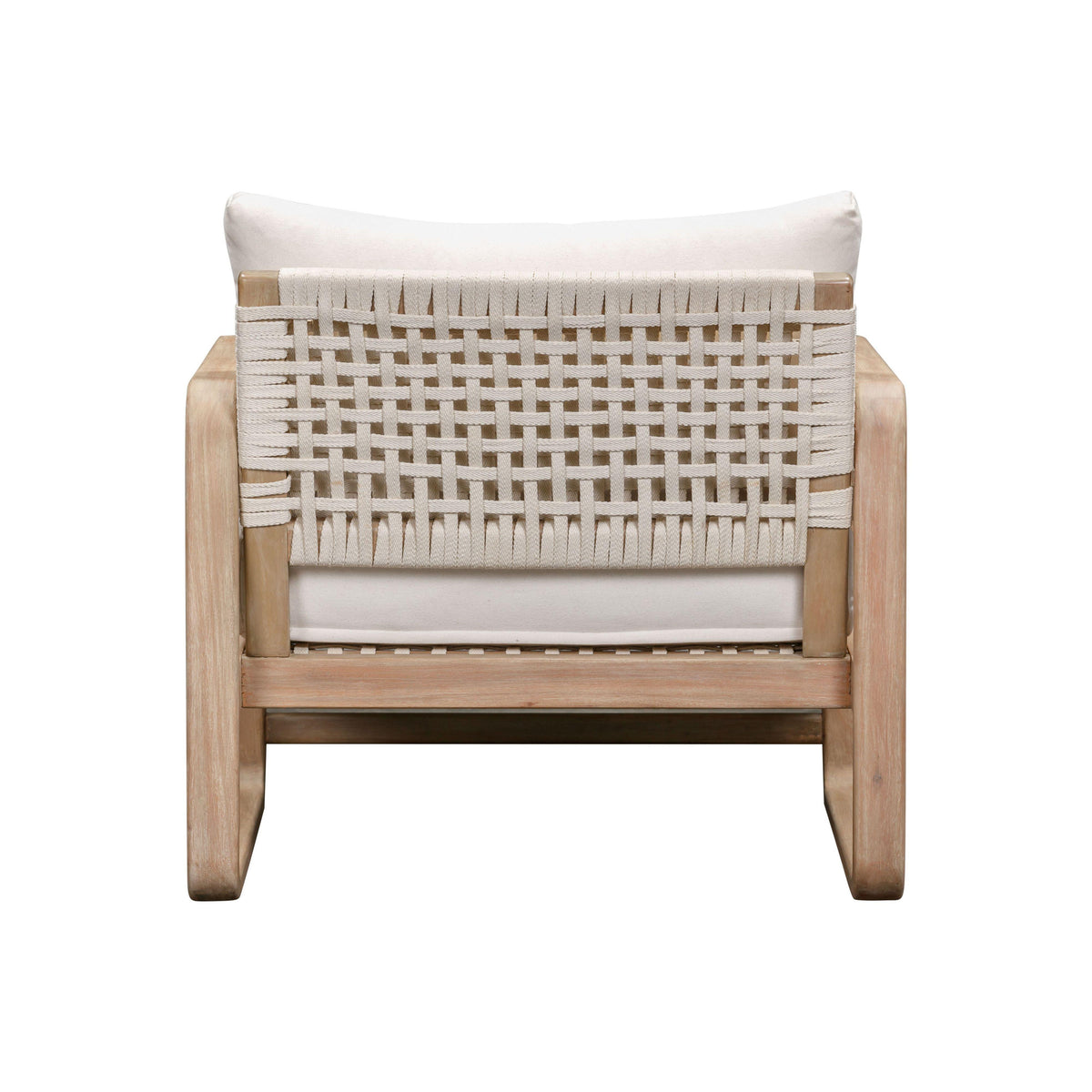 Palata Cream Performance Fabric Outdoor Accent Chair by TOV Furniture – photo 4 of 9