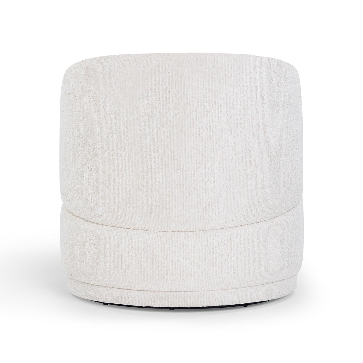 Massa Beige Textured Performance Fabric Swivel Accent Chair by TOV Furniture – photo 4 of 9