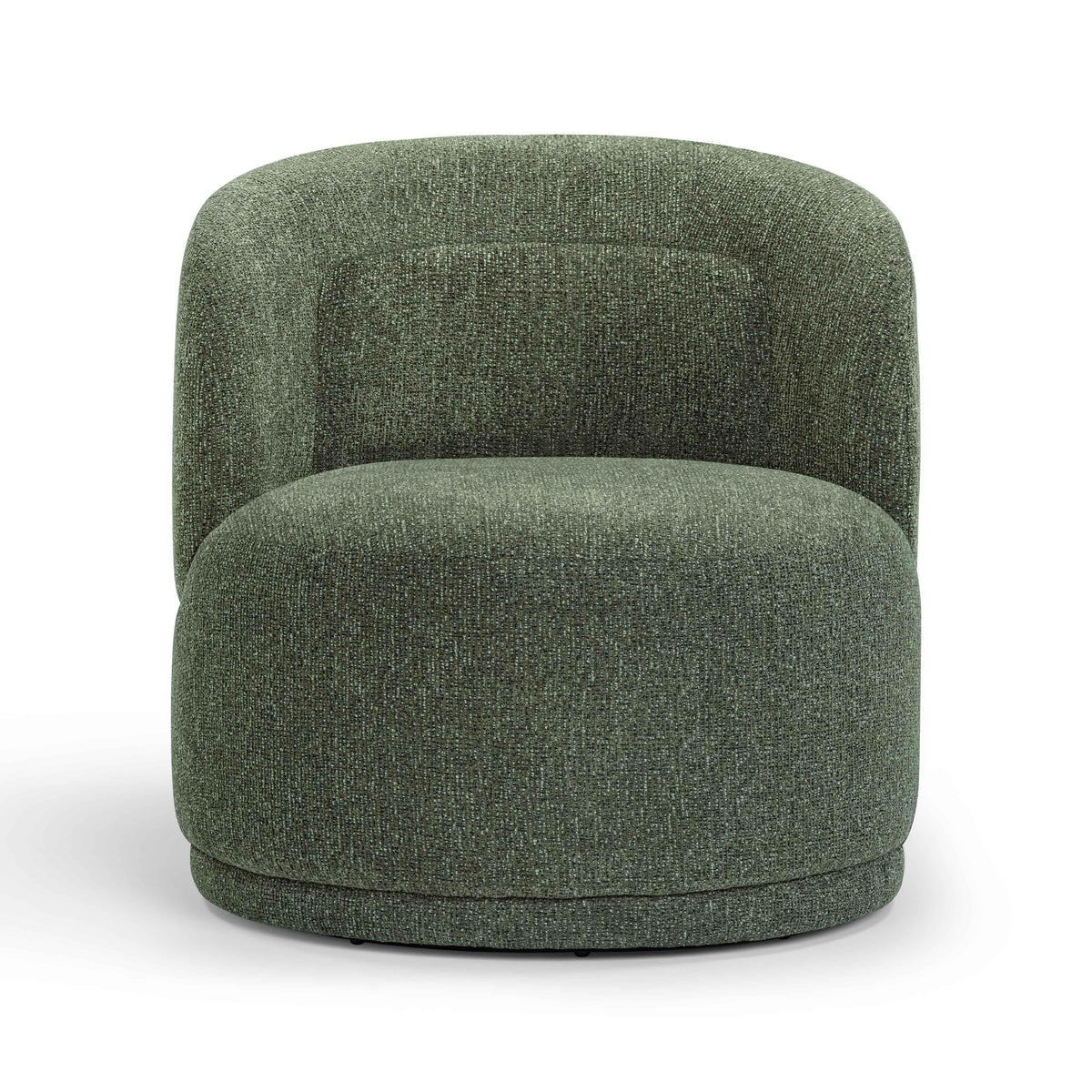 Massa Green Textured Performance Fabric Swivel Accent Chair by TOV Furniture – photo 3 of 8