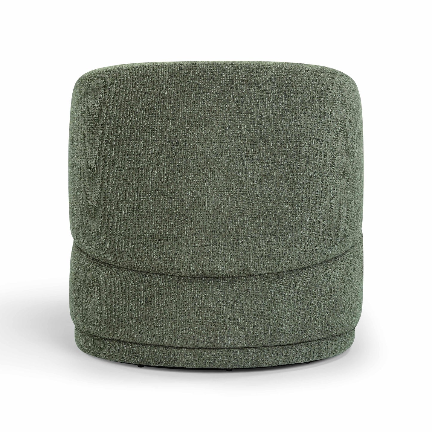 Massa Textured Performance Fabric Swivel Accent Chair Green by Tov Furniture