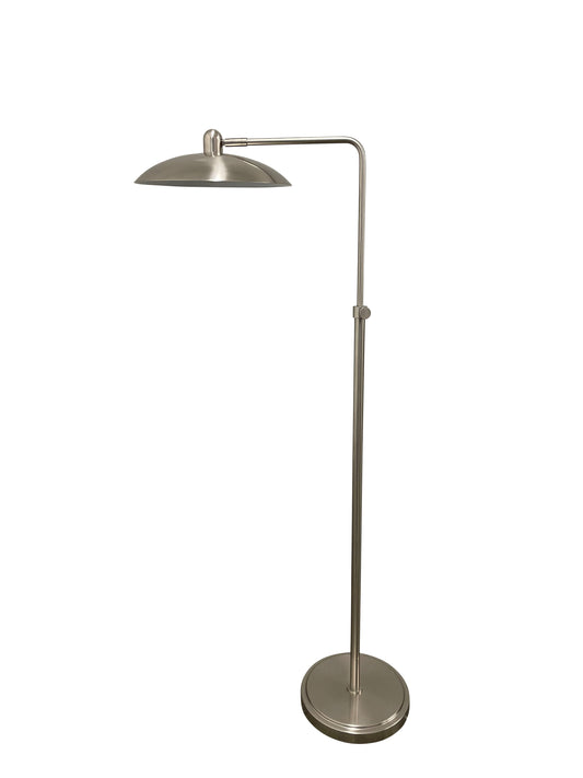 House of Troy Ridgeline Adjustable Floor Lamp in Satin Nickel