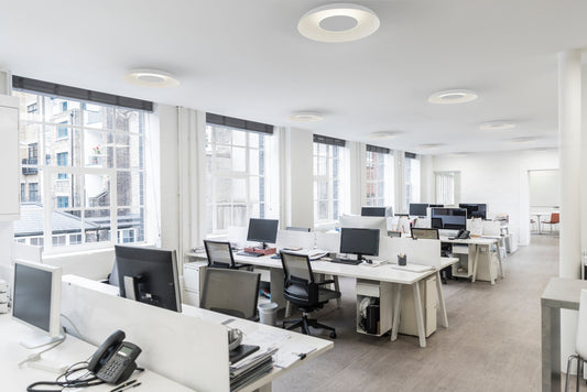 Ramen Wall Sconce 9 Paintable White 18 Back Dish Gold Matte White Interior Rmw 09 Sw Ptb Hw 18Bd Gmw by Koncept Inc