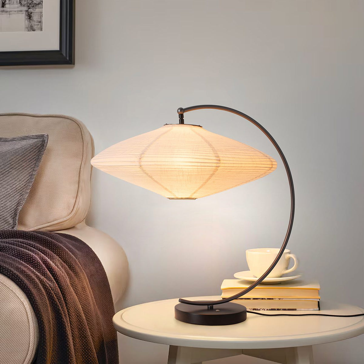 Roswell Table Lamp by Nova of California, Default – view 2