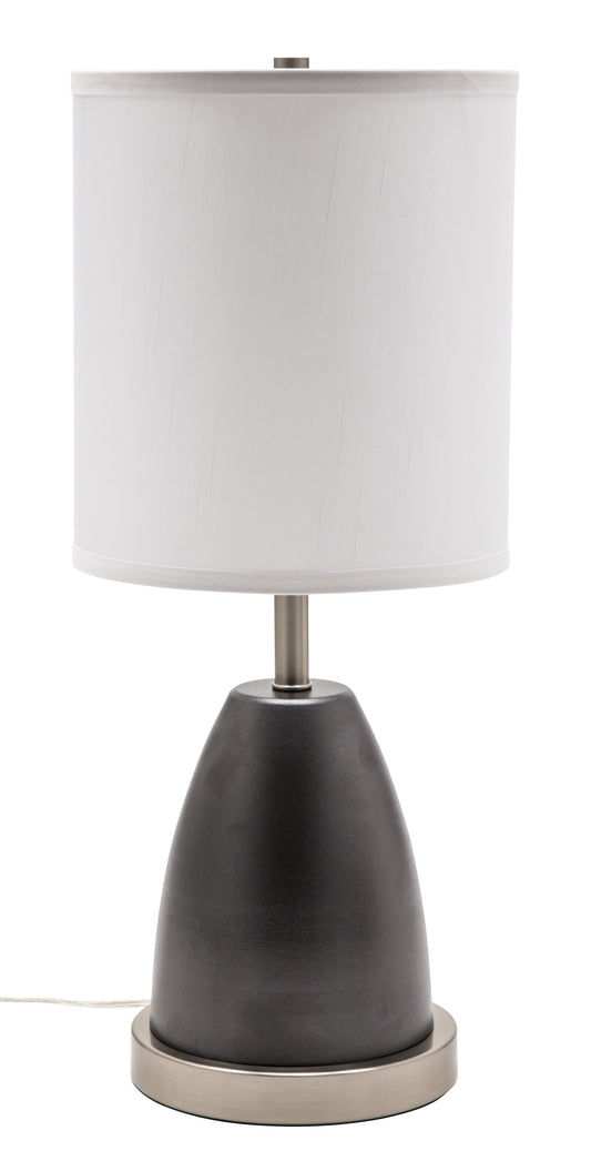 House of Troy Rupert 21" Table Lamp with USB Port in Granite