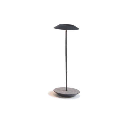 Royyo Desk Lamp Matte Black Body Oxford Felt Base Plate Ryo Sw Mtb Oxf Dsk by Koncept Inc