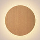 white oak veneer LED wall lamp for Scandinavian or minimalist interiors