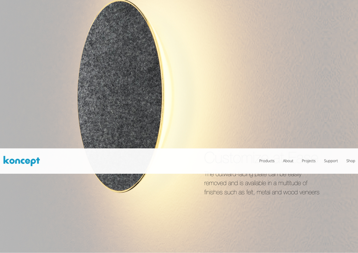 Ramen Modern LED Wall Sconce for Indoor & Outdoor Lighting