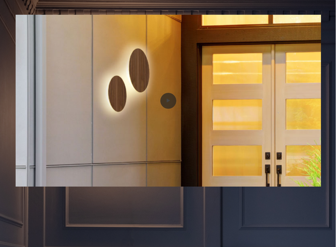 dual size LED wall sconce available in 9 inch and 12 inch diameters