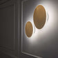 modern brass LED wall lamp for luxury bedroom and hallway lighting