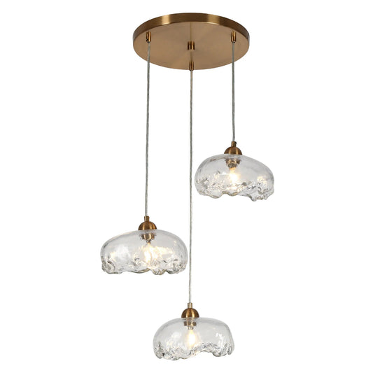 Dining Room Chandeliers Ranunculus 3 Light - LNC Home