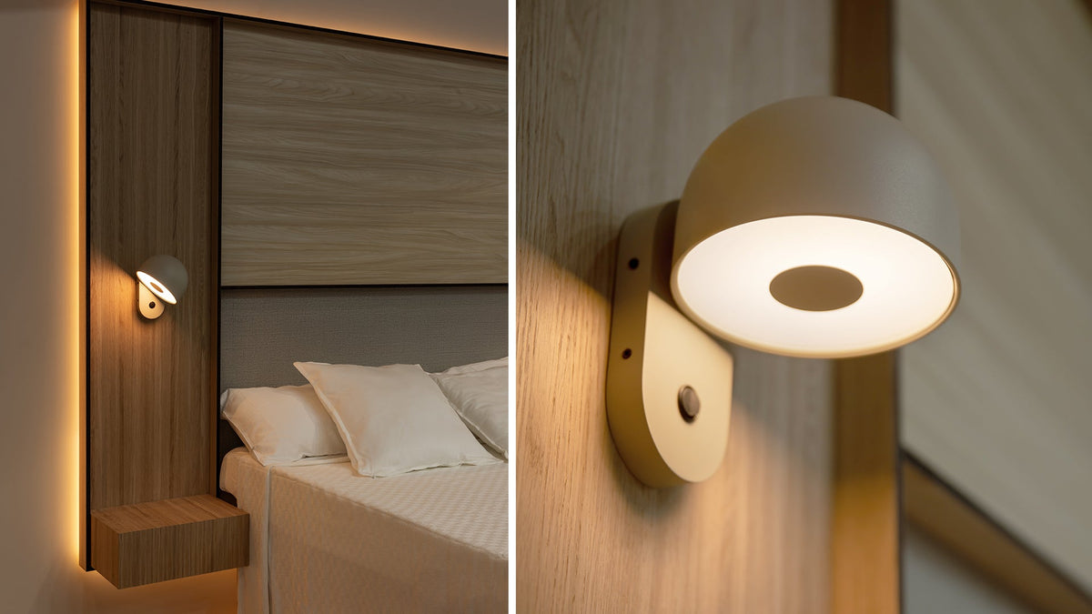 Bowee W lamp with half-sphere shade by Werner Aisslinger