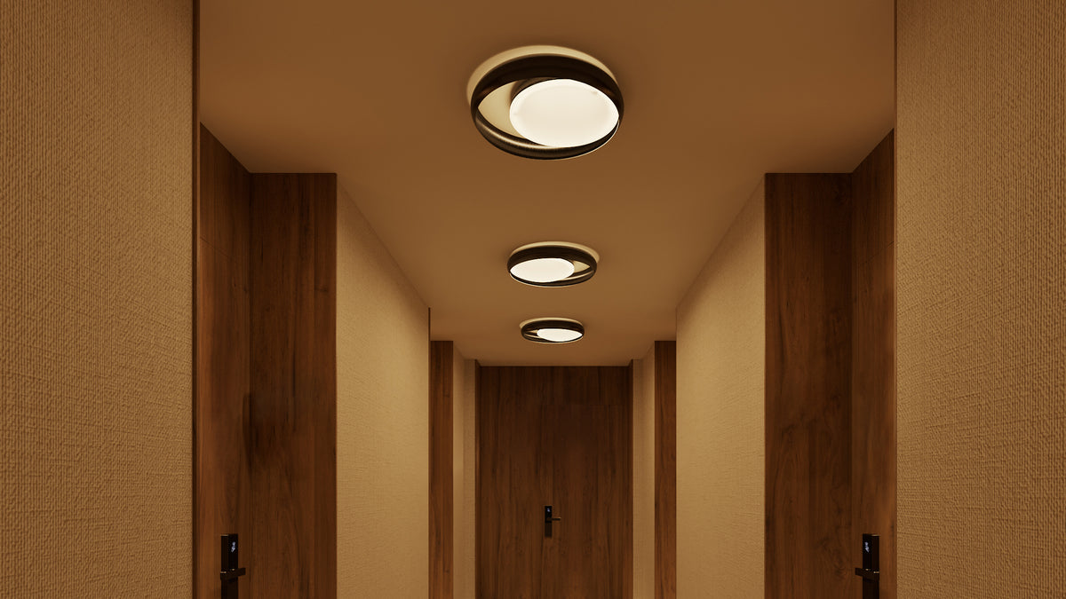 Ring C45 ceiling lamp by ILMIODESIGN