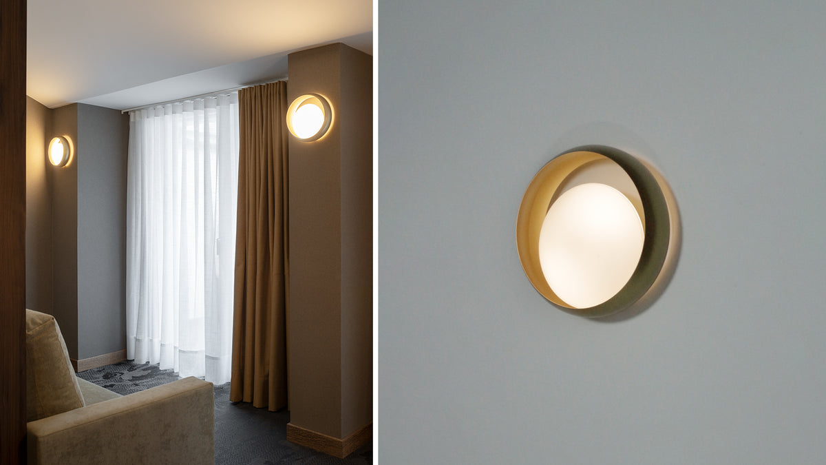 Ring W wall lamp by ILMIODESIGN