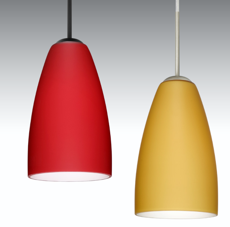 Besa Lighting Riva 9 decorative pendant light with customizable finishes